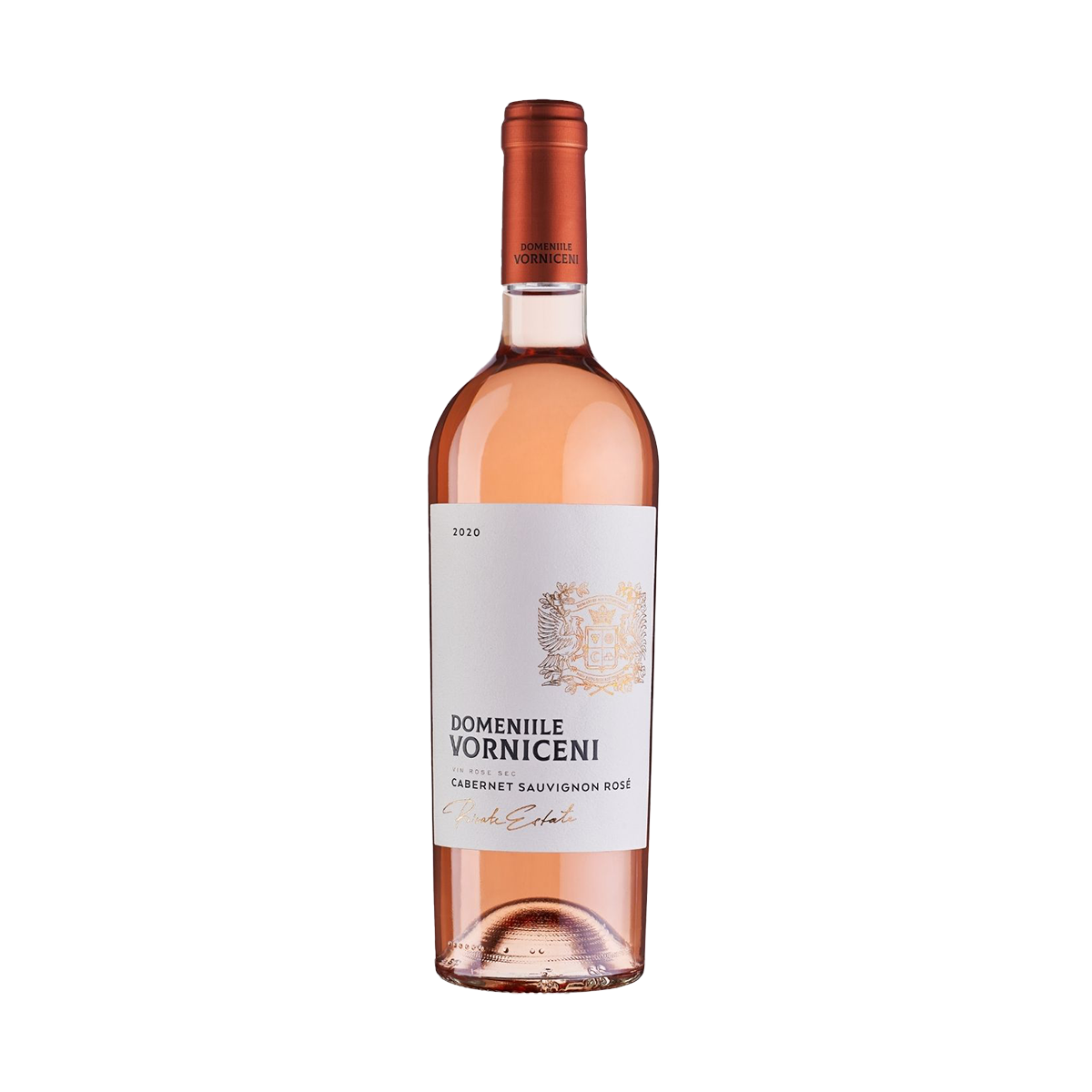 Divus Domeniile Vorniceni Rose Cabernet Sauvignon vin rose sec 0,75 litri, 13% alcool, recolta 2020
